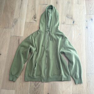 Cotton On Green Zip Up Medium